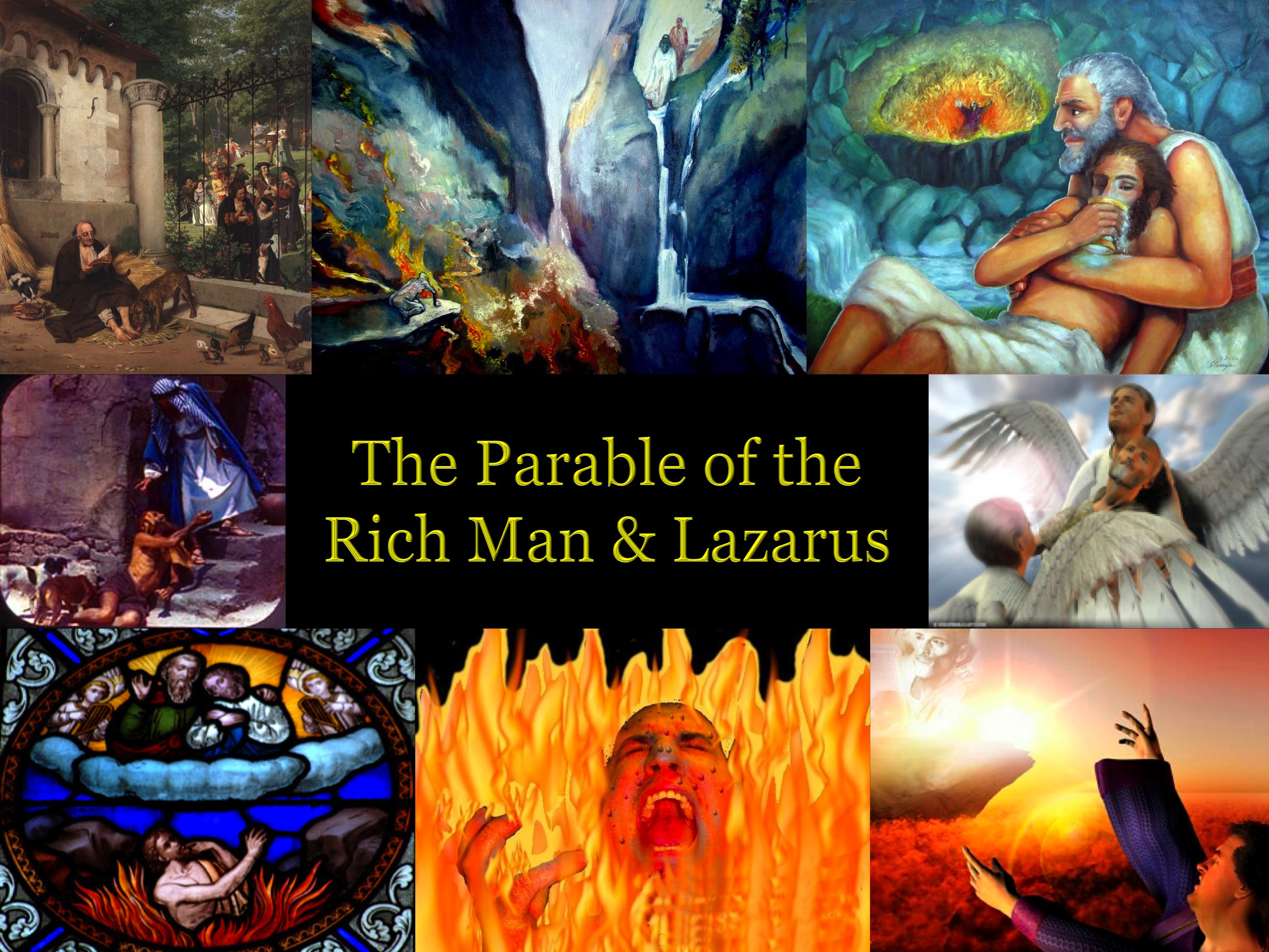Image result for the rich man, lazarus, and jonah stories